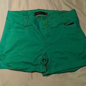 Torrid green shorts